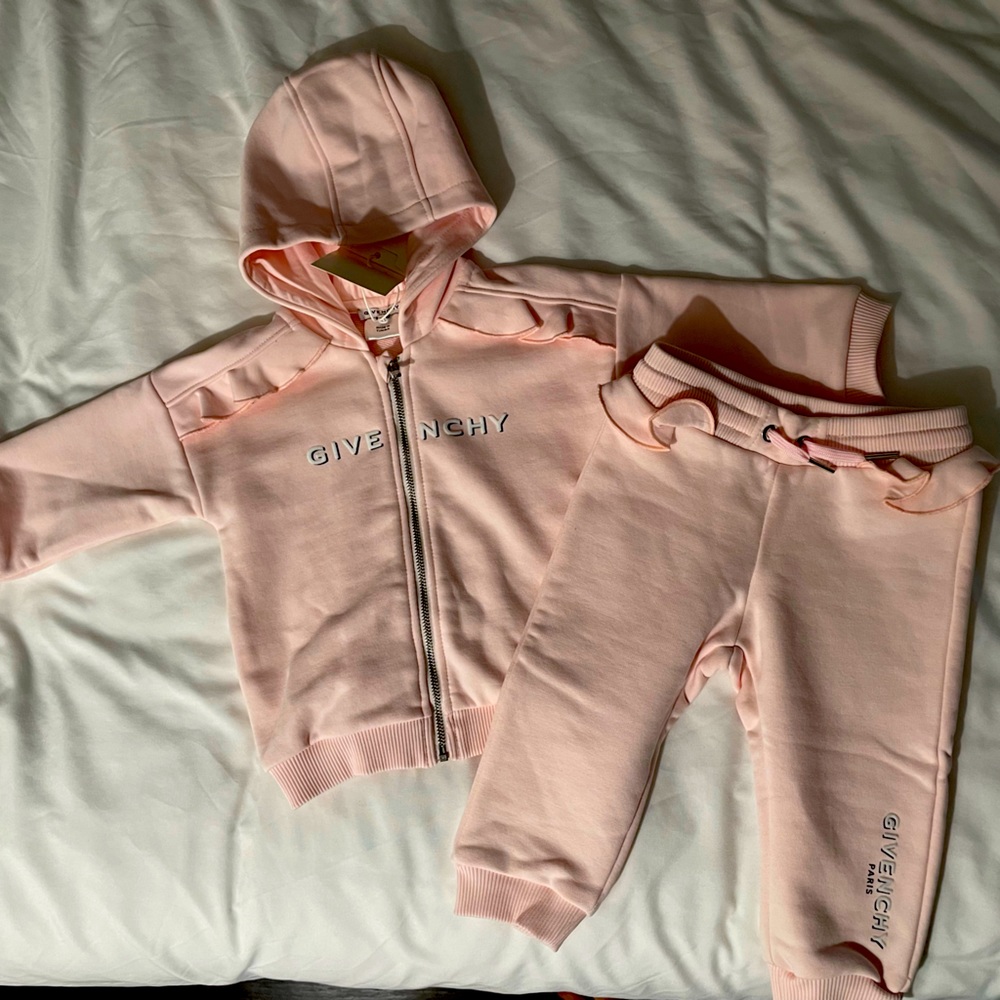 Givenchy 12 mo girls sweatsuit
